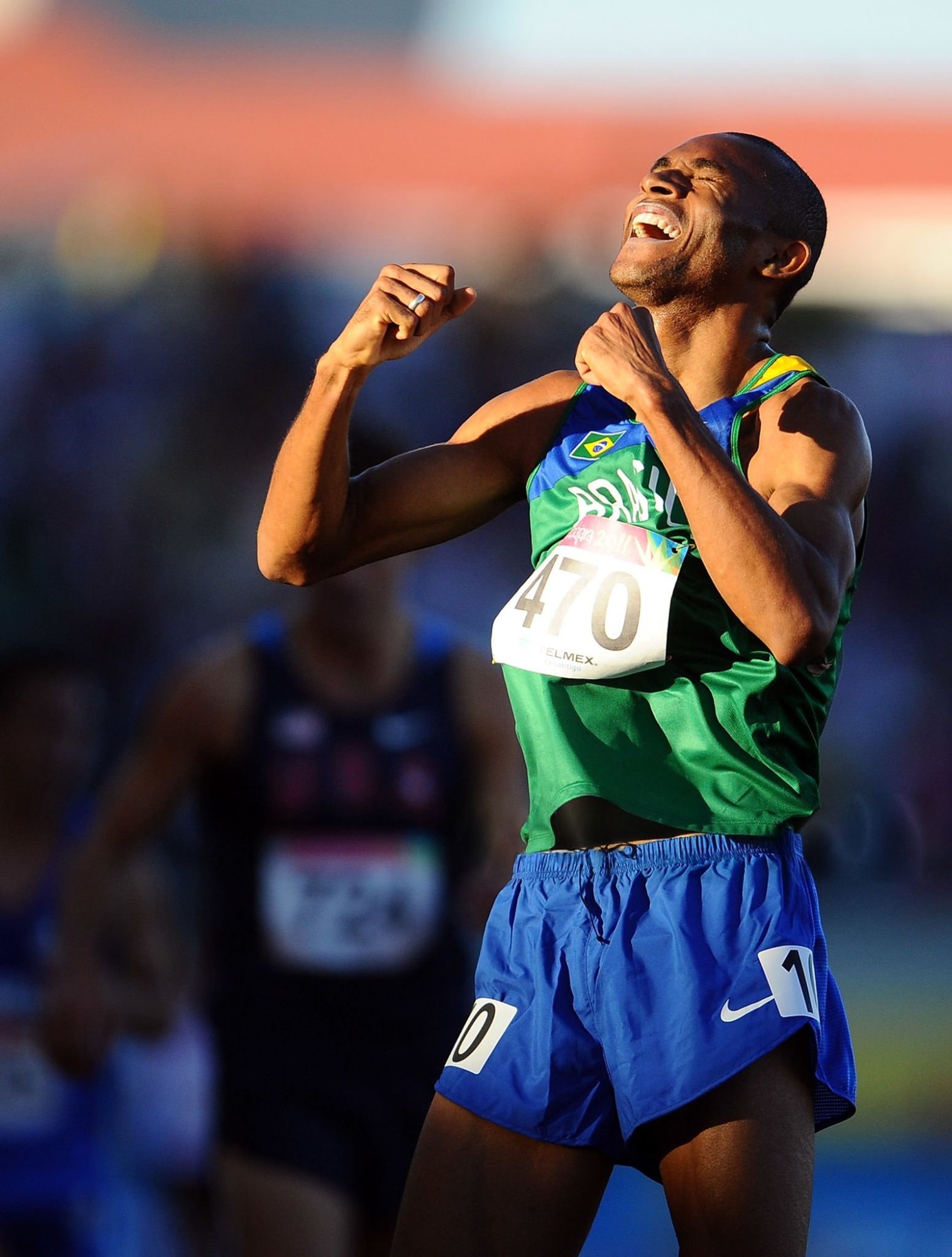 Joílson com medalha do Pan-Americano